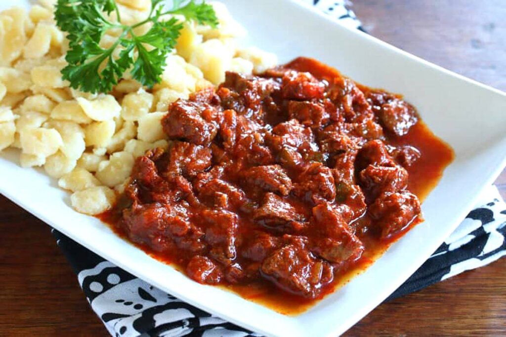 beef stew with chocolate